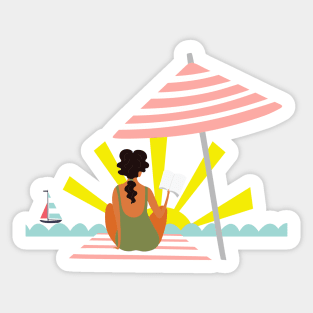 Summer at the Beach Sticker